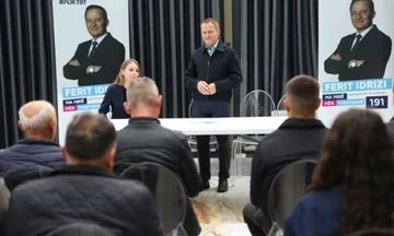 Ferit Idrizi sreča številne državljane, širi ideje za nov mandat