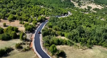 Čezmejna cesta Kosovo–Albanija, ki je bila danes odprta