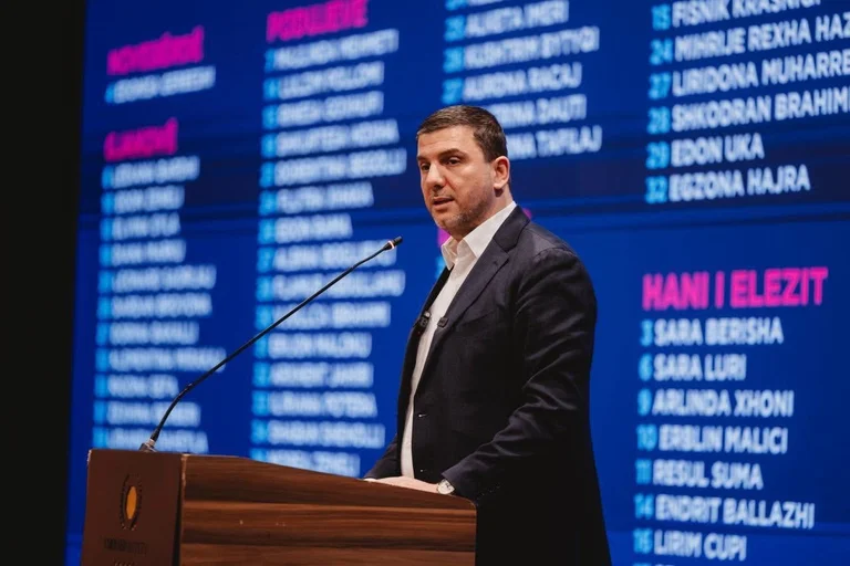 Krasniqi: La jeunesse est la force qui mène le Kosovo vers l'avant