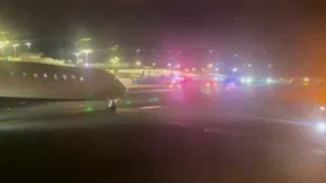 Eden je odhajal, drugi je prihajal. Dve letali sta strmoglavili na letališče Laguardia v New Yorku.