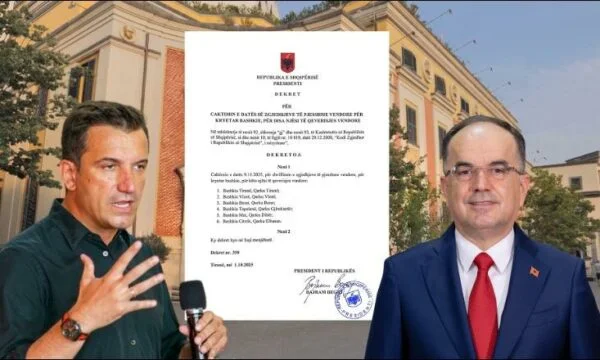 Ustava odstavi Velikoja odpoved, vendar albanski predsednik razglasi volitve v Tiranu: Pritožiti se je moral na Upravno sodišče.