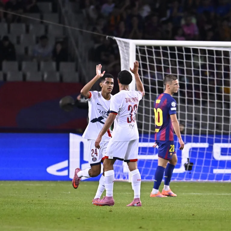 PSG vereség Barcelona otthon, a pontszám 1: 2