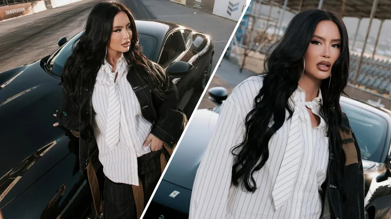 “egy” cirkusz, Dafina Zeqiri reagál élesen forgatás a Mest testvére temetésén