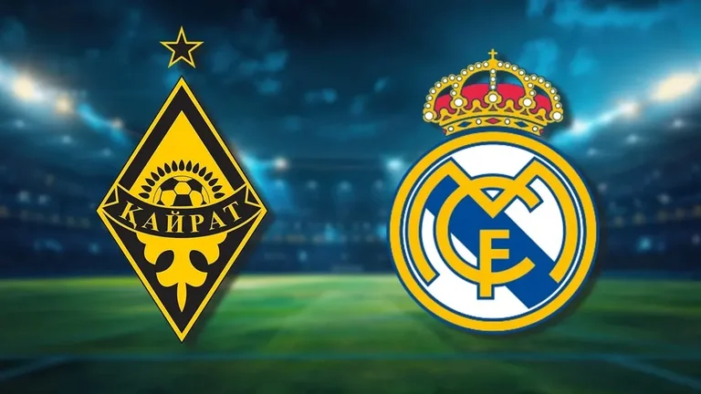 Kairat match Real Madrid, 출판 된 공식 대형