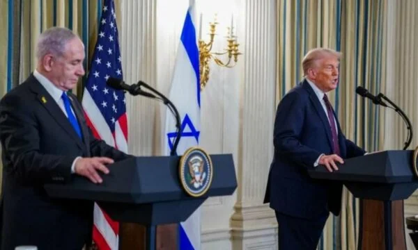트럼프 : 무슬림 국가는 Gaza, hostage troops가 즉시 돌아갈 것을 약속했습니다.