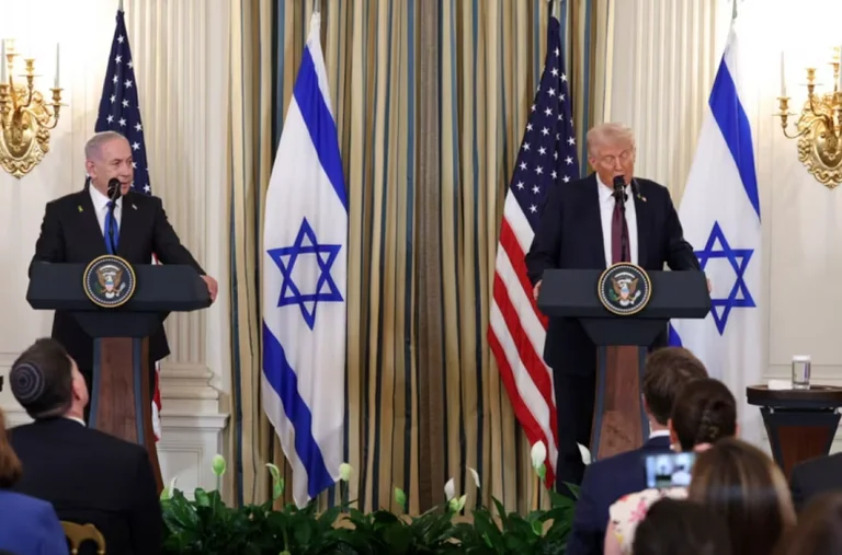 Trump-Netanyah 회의는 21 포인트 평화 계획입니다.