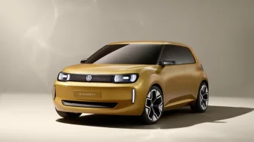 Volkswagen trade model Lupo in the electric version