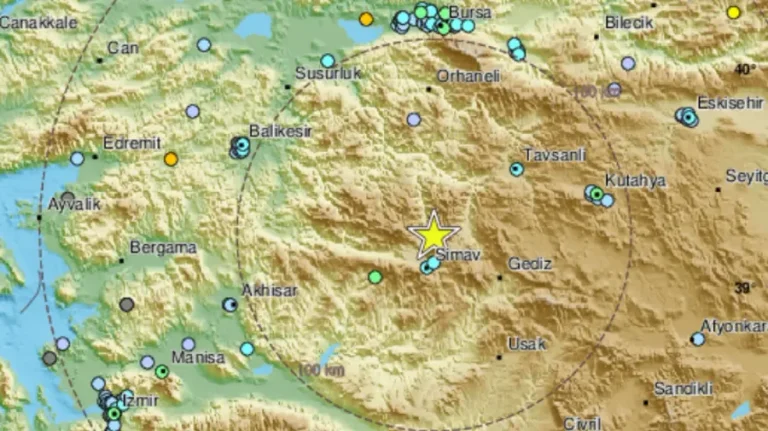 Strong Earthquake Strikes 터키