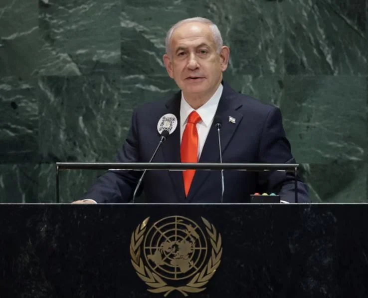 Palestinian UN 국가를 위한 Netanyah condemns 지원