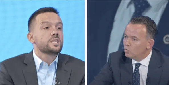 Faton Peci surrenders to Arian Tahiri, 두려움과 그와 함께 네 번째 논쟁을하지 않는다