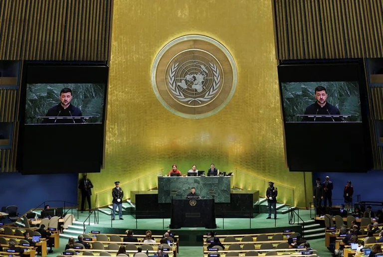 UN에 Zelensky : 전쟁에 드래그하지 마십시오, 평화는 우리 모두에 달려 있습니다