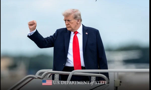 UNI ustvarja grafike, navaja Kosovo in Srbijo: predsednik Trump predsednik miru, 7 vojn jih je ustavilo za 7 mesecev