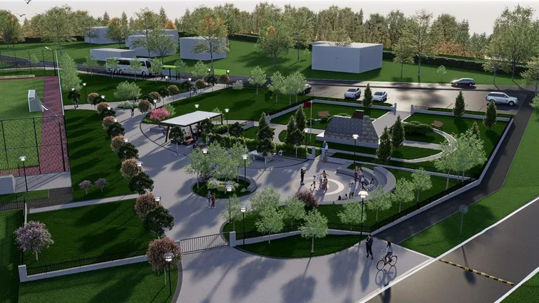 Ginny: Baia de sânge se transformă, am început să construim parcul recreativ-servativ şi amfiteatru de vară.