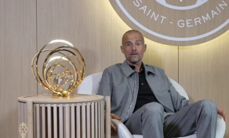 Louis Enrique announced the best coach of the year, won the triplet with the SPG