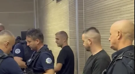Liridona omicidio: Naim Murseli e gli altri due sono portati in tribunale sotto stretta sicurezza