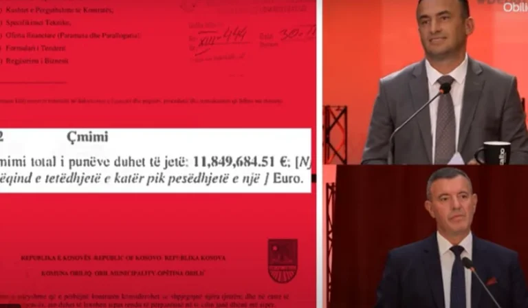 He caught up lying to Halil Thaci during the Obliqi debate, that's how he got mad at the lie.