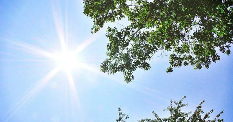 Hoje é principalmente tempo ensolarado, picos até 30 graus