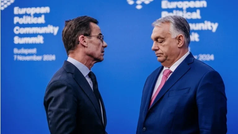 Orban este din nou implicat cu Christersson: Suedia este prietenul nostru, dar nu sunteți