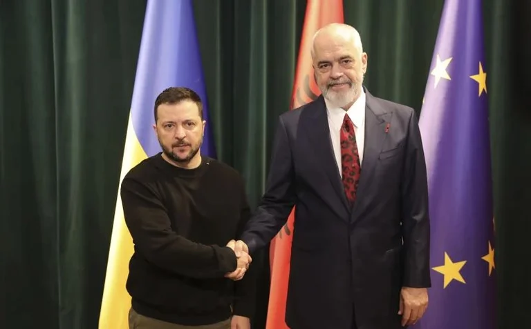 Zelensky congratulates Rama: I look forward to continuing co-operation for peace and security