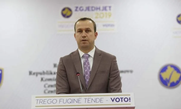 Elez: During the week we will send all ballot packages outside Kosovo