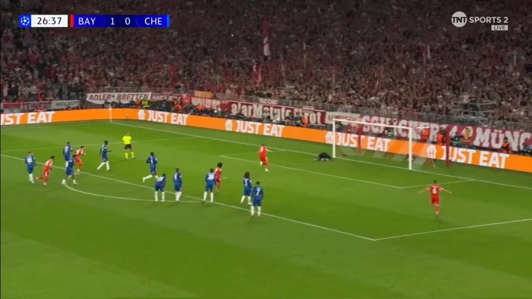Due gol per tre minuti, match fire a “Allianz Arena