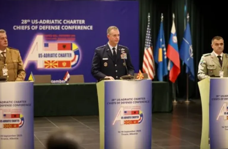 Tirana'daki Adriyatik Charter Konferansı, Amerikan Genel: Arnavutluk, bölgedeki gerçek liderlik