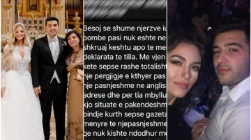 Eva Murati kommer med uttalandet"bamba"om den tidigare partnerns bröllop: Jag var fångad