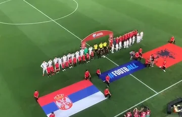 Das Problem mit kriminellen Banden, UEFA mit Entscheidung für Serbien passen Albanien