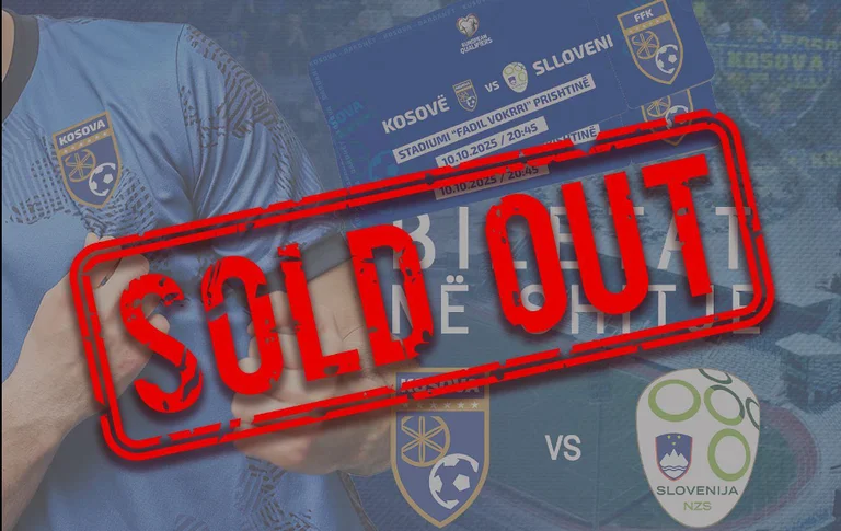 All tickets to the Kosovo match are sold in record time- Slovenia