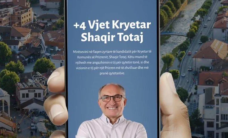 Shaqiri Totaj cu apeluri pentru voluntari, lansează site-ul pentru înregistrarea cetăţenilor