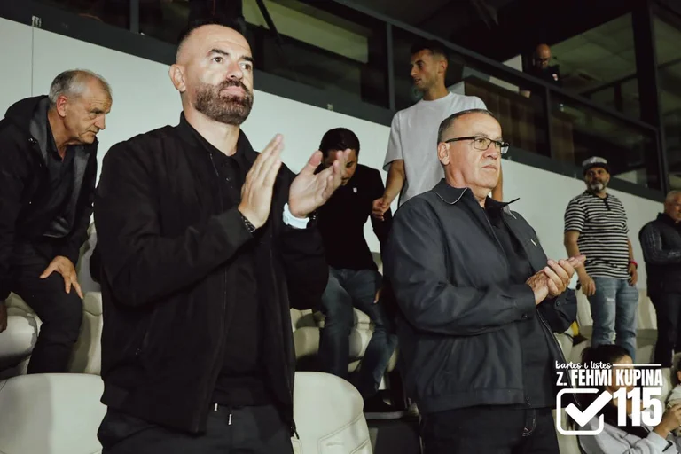 Cupina promet la reconstruction du stade de Pristina : Nous avons des idées et des plans clairs.