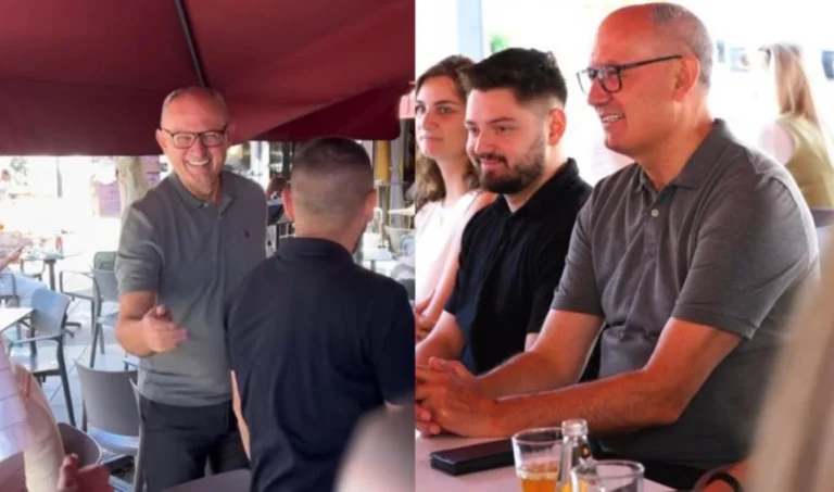 Agim Aliu rencontre les jeunes de la ville: Nous construisons une autre génération de Ferizah.