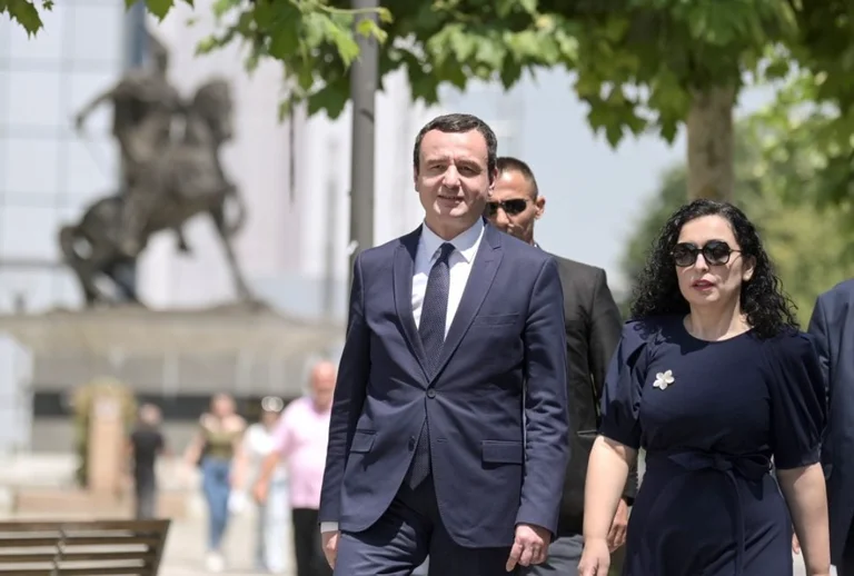 Le président Osmani réagit à la grève américaine : Sée ne dit pas un mot sur la culpabilité de Kurti