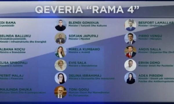 Que les ministres ont résisté à maintenir en fonction après la présentation du nouveau gouvernement