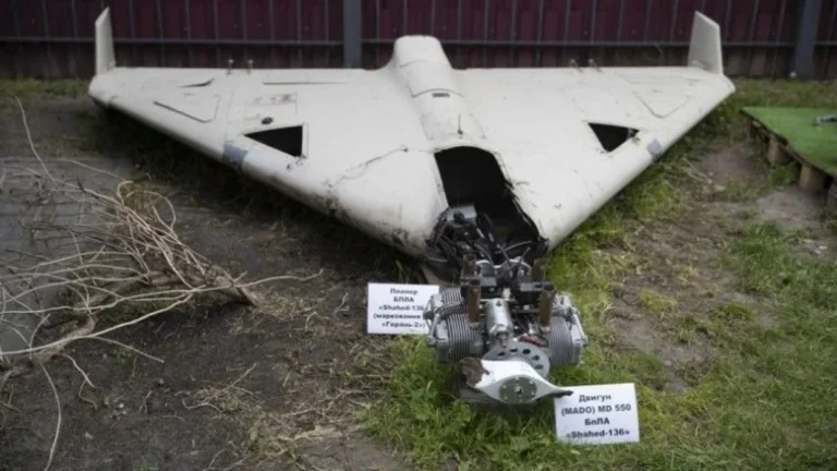 Photo du Dron russe abattu en Pologne