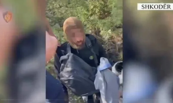 Två gånger attack i Shkodra, bilder kommer från Ragip Gils arrestering.