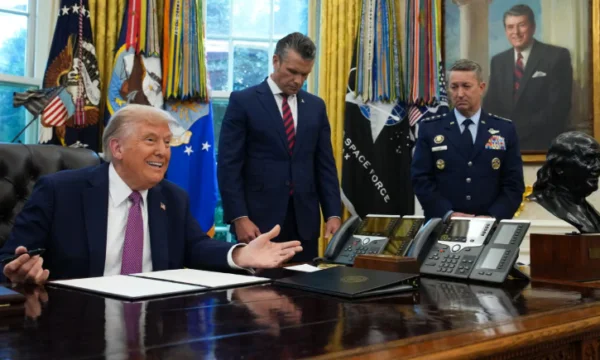 Trump renames the Pentagon to the War Department through an executive order