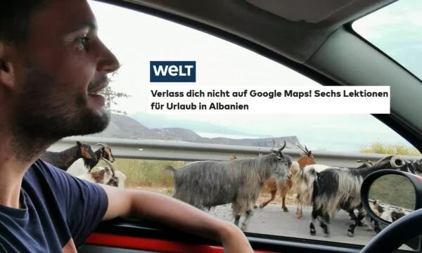 Pit, lyxbil och Enver Hoxha, “Die Welt”: I Albanien litar inte på Google Maps