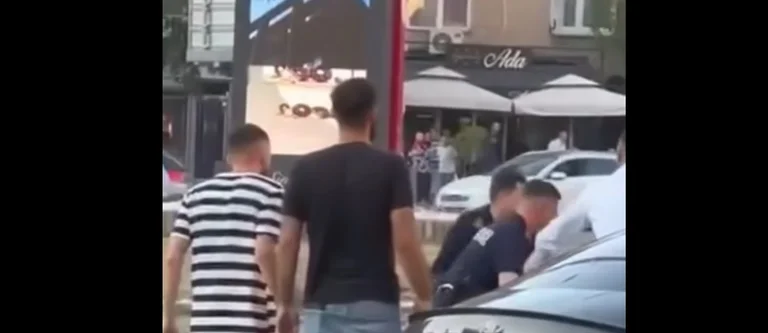 Polisversion av gripandet i Prizren: Angripna polistjänstemän