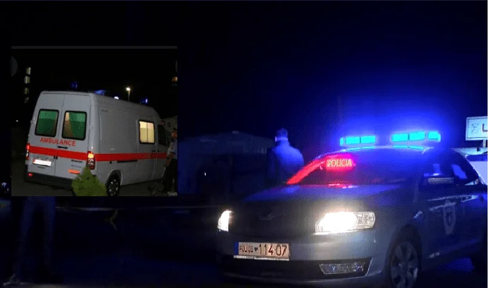 Prizrenでガンショット、創傷