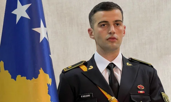 Hans sonson bland officerarna som tog examen från Turkiets militära akademi, Haradinaj: Continued Homeland Service tradition