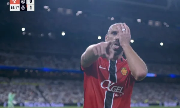 Super Vedat Muriqi, gjorde mål Real Madrid i “Bernabeu”
