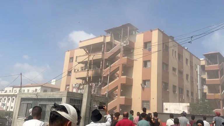 Röda Korset: Attacken på sjukhuset i Gaza är oacceptabelt