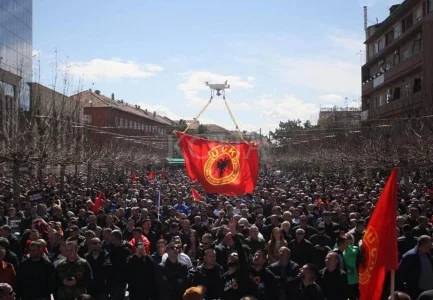 Это место проведения акции протеста 14 сентября в Гааге.