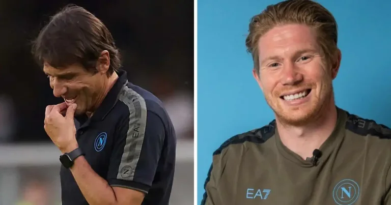 De Bruyne: Med Conten, om du inte arbetar för laget, är du utanför laget.