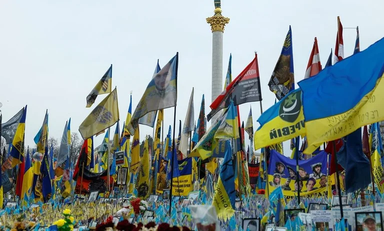 Vi kommer att vara tillsammans igen, Zelensky talar om länder som är ockuperade i självständighetsdagen.
