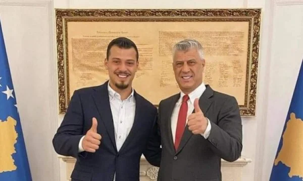 O sonho publica uma foto de Hashim Thaci, o que você está avisando?