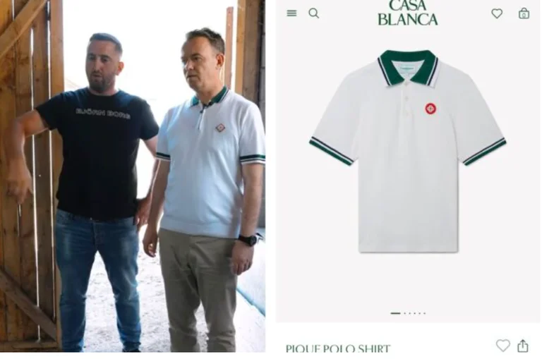 Ο Peci επισκέφθηκε τον αγρότη στο Bare ντυμένος με γαλλική γάτα που δεν κόστισε τίποτα λιγότερο από 320 ευρώ