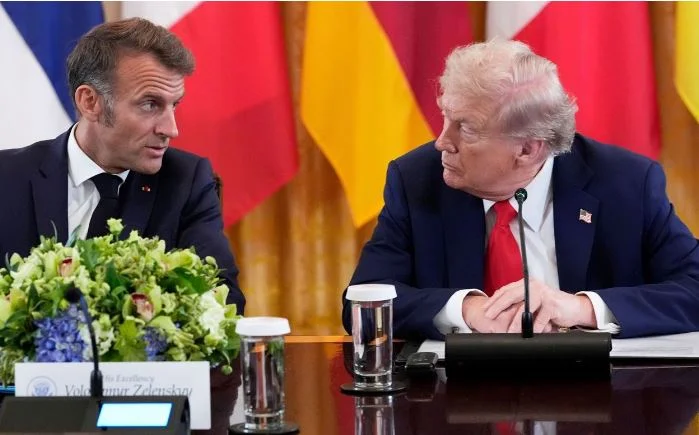 Macro: En anden europæisk repræsentant bør deltage i Trump- Putin- Zelensky-forhandlingerne