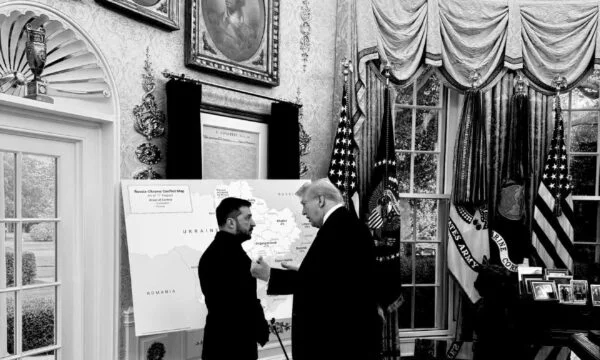 Mapa dos territórios ucranianos ocupados pelos russos, parte das conversações de Trump-Zelensky